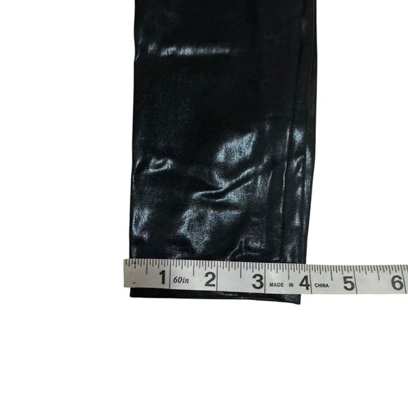 NWT! Hue Women's Glossy Black Leggings Size XS - Picture 6 of 12